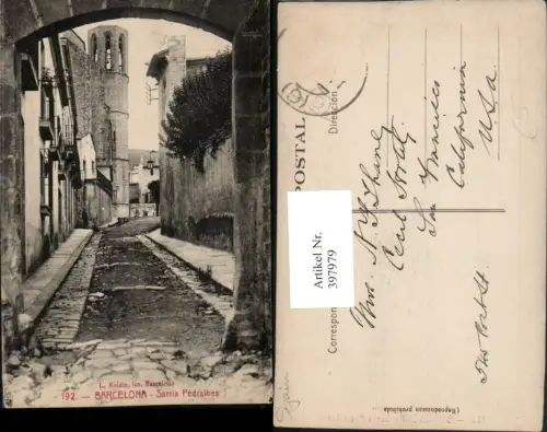 397979,Spain Barcelona Sarria Pedralbes Straßenansicht