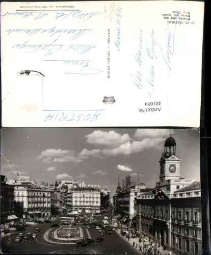 401059,Spain Madrid Puerta del Sol Platz