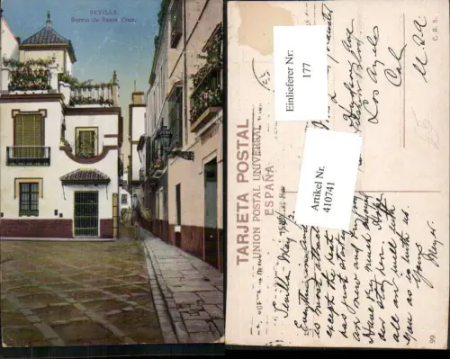 410741,Spain Sevilla Barrio de Santa Cruz Gasse
