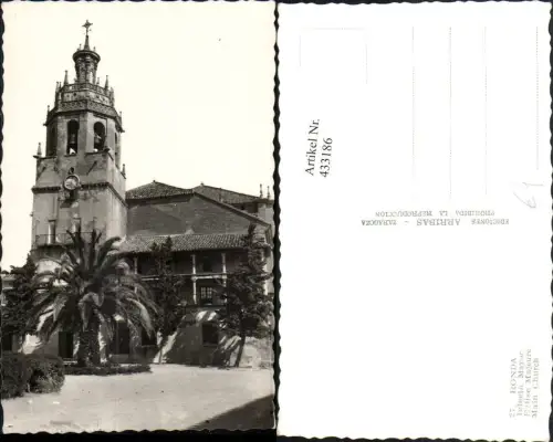 433186,Spain Ronda Iglesia Mayor Church Kirche