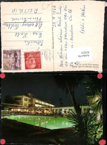 433231,Spain Costa del Sol Marbella Hotel Estrella del Mar Schwimmbecken