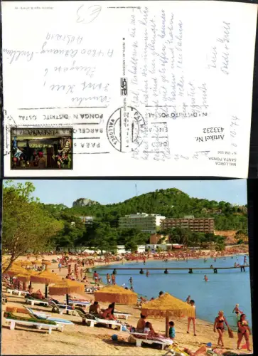 433232,Spain Mallorca Santa Ponsa Strand Strandleben