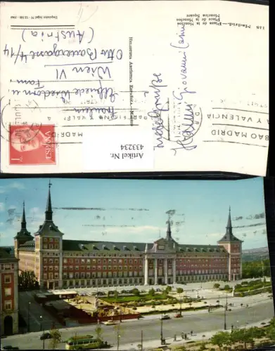 433234,Spain Madrid Plaza de la Moncloa Platz Gebäude
