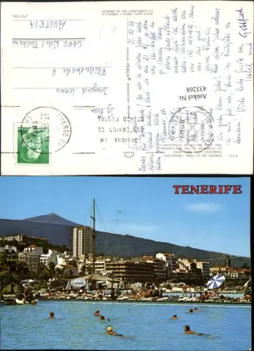 433268,Spain Tenerife Teneriffa Perto de la Cruz Complejo Lago Martianez Teilansicht