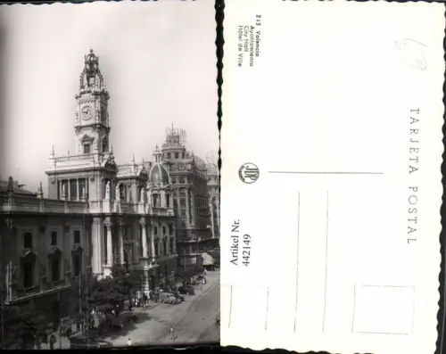 442149,Spain Valencia City Hall Rathaus