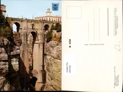 442162,Spain Ronda Pont Noureau Bridge Brücke