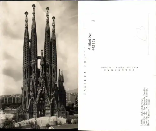 442171,Spain Barcelona Holy Family Temple Tempel