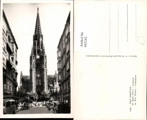 442182,Spain San Sebastian El Buen Pastor Catedral Kirche