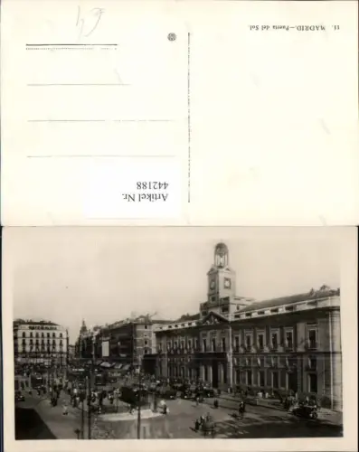 442188,Spain Madrid Puerta del Sol Platz