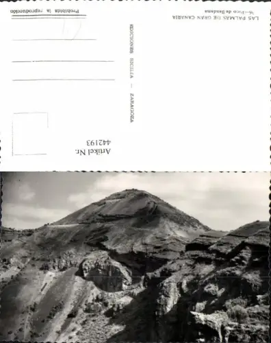 442193,Spain Las Palmas de Gran Canaria Pico de Bandama Bergkulisse