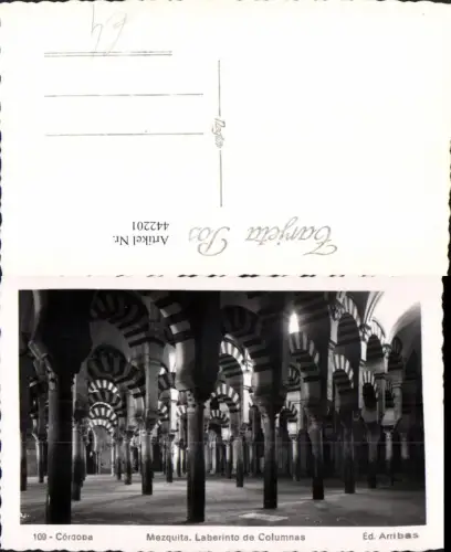 442201,Spain Cordoba Mezquita Laberinto de Columnas Moschee Säulen