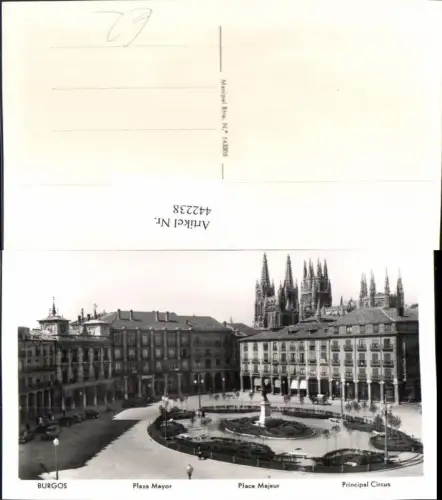 442238,Spain Burgos Plaza Mayor Platz