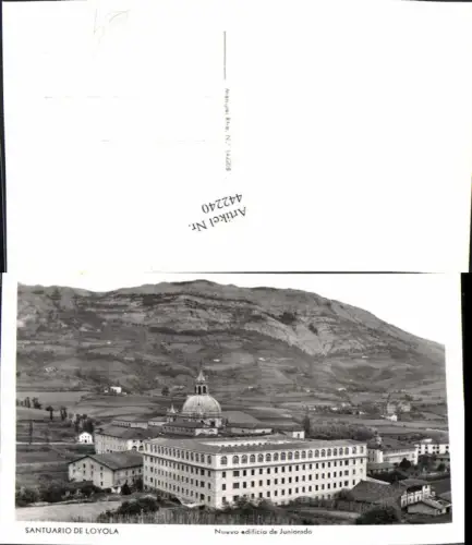 442240,Spain Santuario de Loyola Nuevo edificio de Juniorado Gebäude Kirche