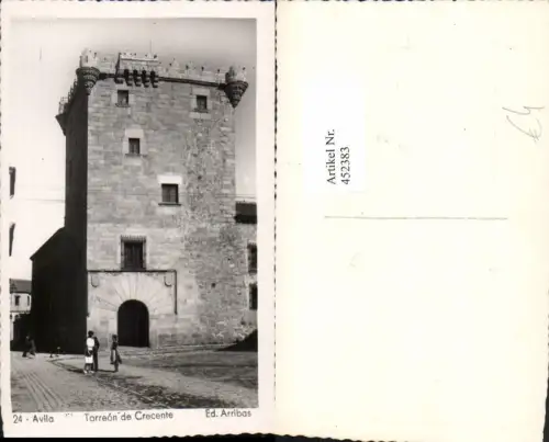 452383,Spain Avila Torreon de Crecente Turm