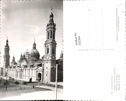 452384,Spain Zaragoza Saragossa Templo de Ntra El Pilar Kirche