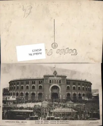 452415,Spain Barcelona Plaza de Toros Arenas Arena