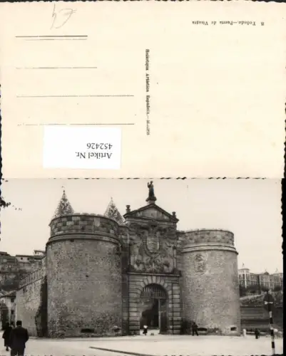 452426,Spain Toledo Puerta de Visagra Tor Portal