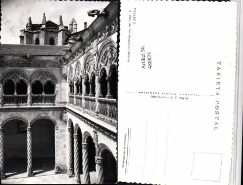 480824,Spain Valladolid Patio de San Gregorio Arkaden