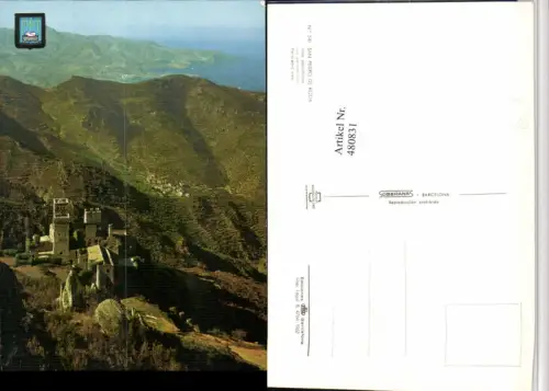 480831,Spain San Pedro de Roda Kloster Totale