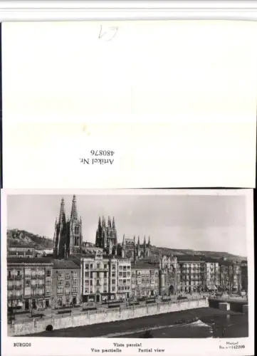 480876,Spain Burgos Vista parcial Teilansicht Kirche