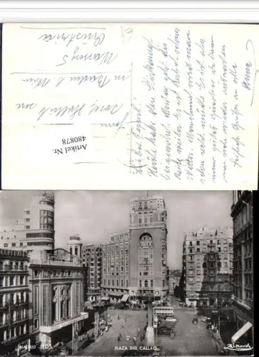 480878,Spain Madrid Plaza del Callao Platz