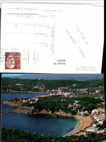480891,Spain Costa Brava Llafranch y Calella desde Faro San Sebastian