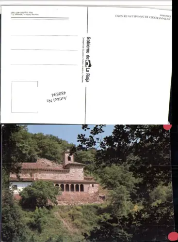 480894,Spain Monasterio de San Millan de Suso Kloster