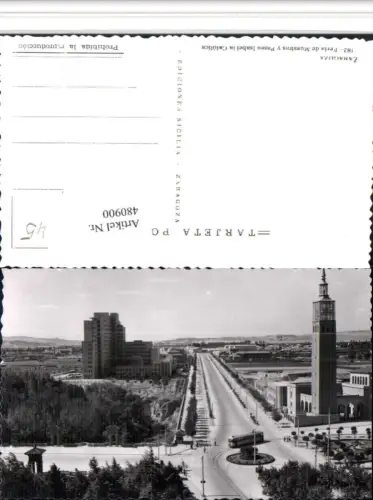 480900,Spain Zaragoza Saragossa Feria de Muestras y Paseo Isabel Catolica