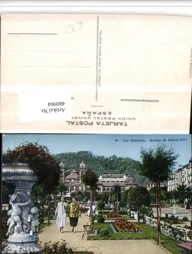 480904,Spain San Sebastian Jardines de Alderi-Eder Park