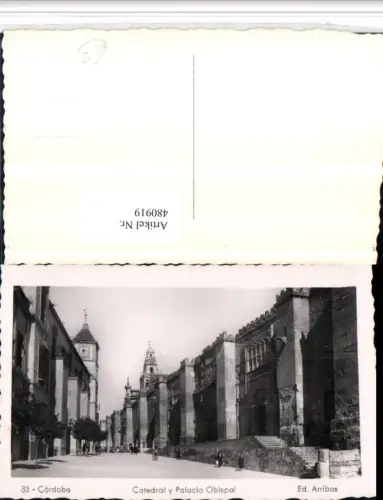 480919,Spain Cordoba Catedral y Palacio Obispal Kirche Palast
