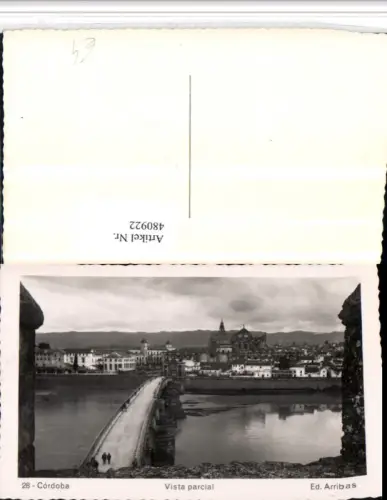 480922,Spain Cordoba Vista parcial Teilansicht Brücke