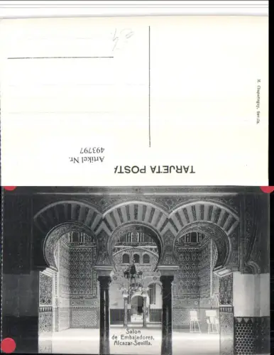 493797,Spain Sevilla Alcazar Salon de Embajadores Palast