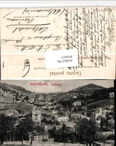 493815,Spain Barcelona Vallcarca Teilansicht