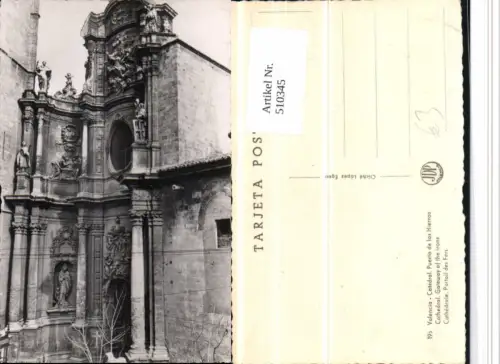 510345,Spain Valencia Catedral Puerta de los Hierros Kirche