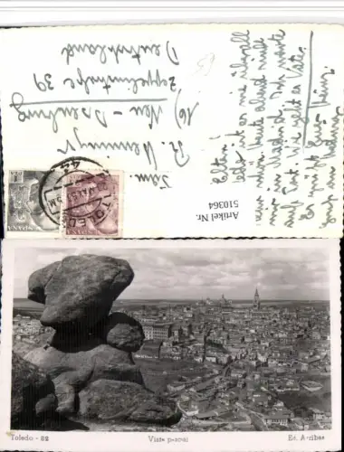 510364,Spain Toledo Vista parcial Teilansicht