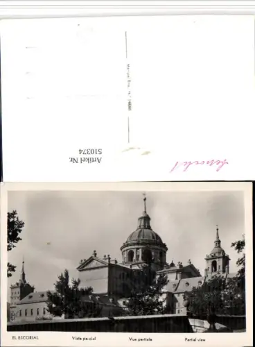 510374,Spain El Escoral Vista parcial Kirche Kuppel