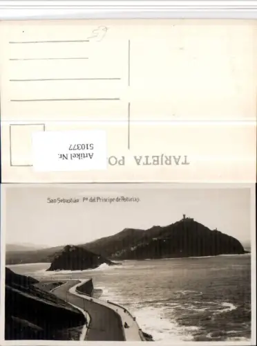 510377,Spain San Sebastian Principe de Asturias Küste Insel