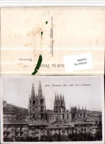 510390,Spain Burgos Una vista de la Catedral Kirche