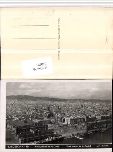 510391,Spain Barcelona Vista parcial de la Ciutat Totale