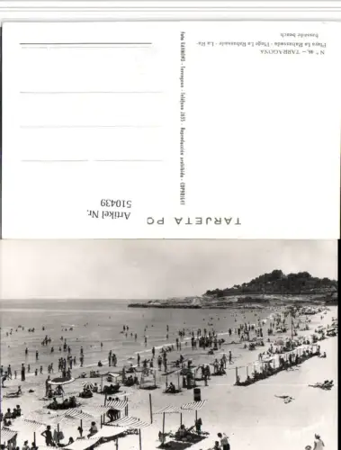 510439,Spain Tarragona Playa La Rabassada Strandleben Strand