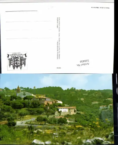 510450,Spain Mallorca Galilea Teilansicht