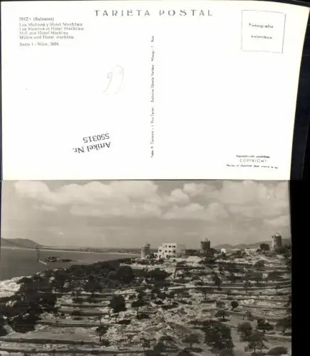 550315,Spain Ibiza Baleares Hotel Marblau Mühle