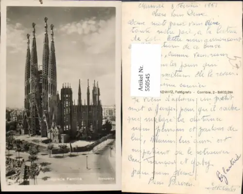 550545,Spain Barcelona Sacrada Familia