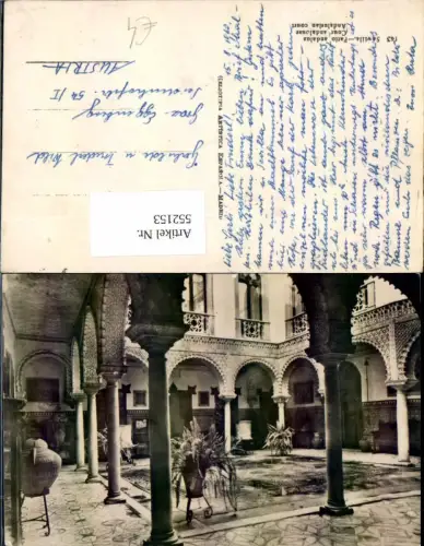 552153,Spain Sevilla Court Anadalouse