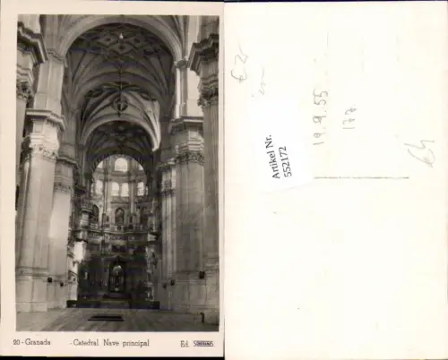 552172,Spain Granada Catedral