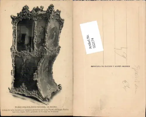 552174,Spain Madrid Archäologie Museum