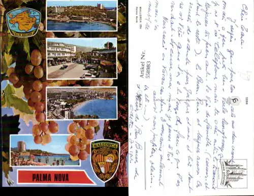 558983,Mehrbild Ak Spain Palma Nuva Mallorca