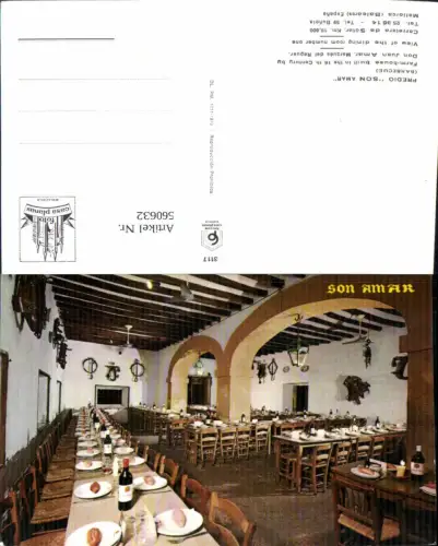 560632,Spain Mallorca Carretera de Soller Son Amar Restaurant