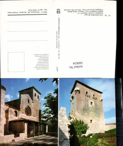 560634,Spain Covarrubias Burgos Ansicht Kirche