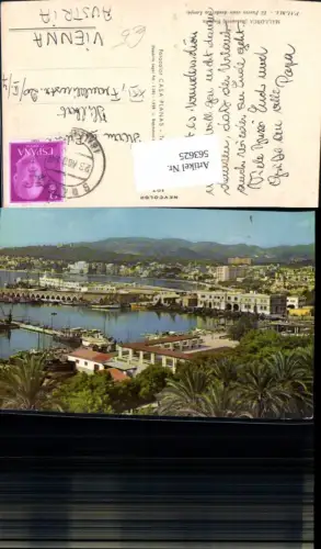 563625,Spain Mallorca Palma El Puerto visto desde La Lonja